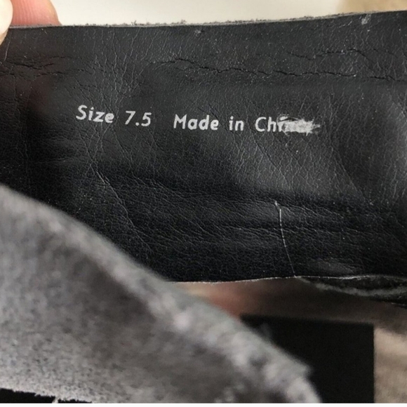 Dolce Vita Straw Espadrille Wedge Sandals - Anthracite Gray 7.5 - Picture 3 of 9